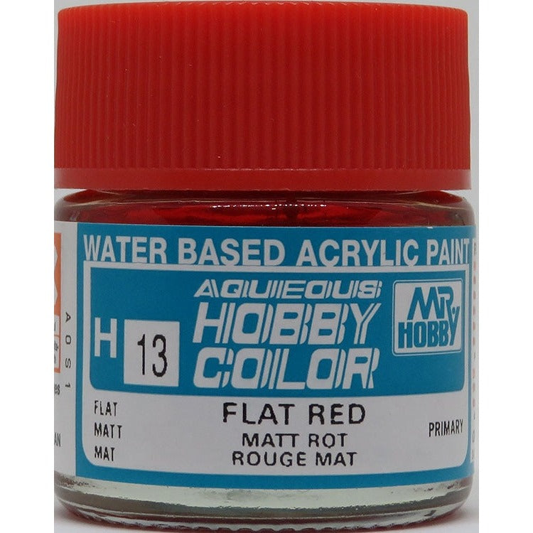 GSI Creos Mr. Hobby Aqueous Color H-013 【FLAT RED】