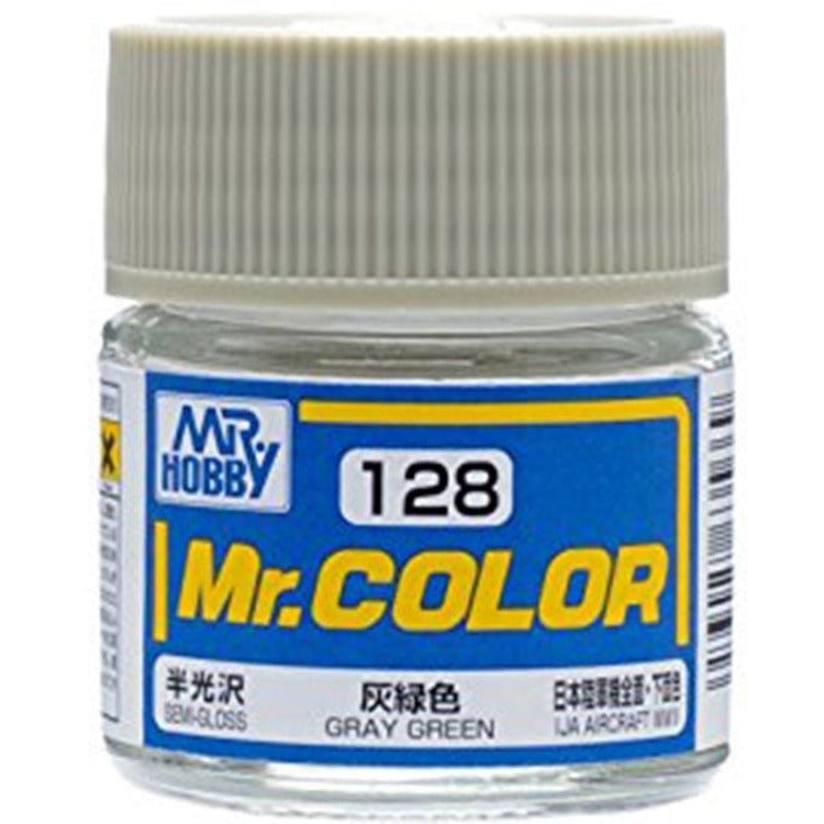 GSI Creos Mr. Color 128 Gray Green (SEMI GLOSS) 10ml