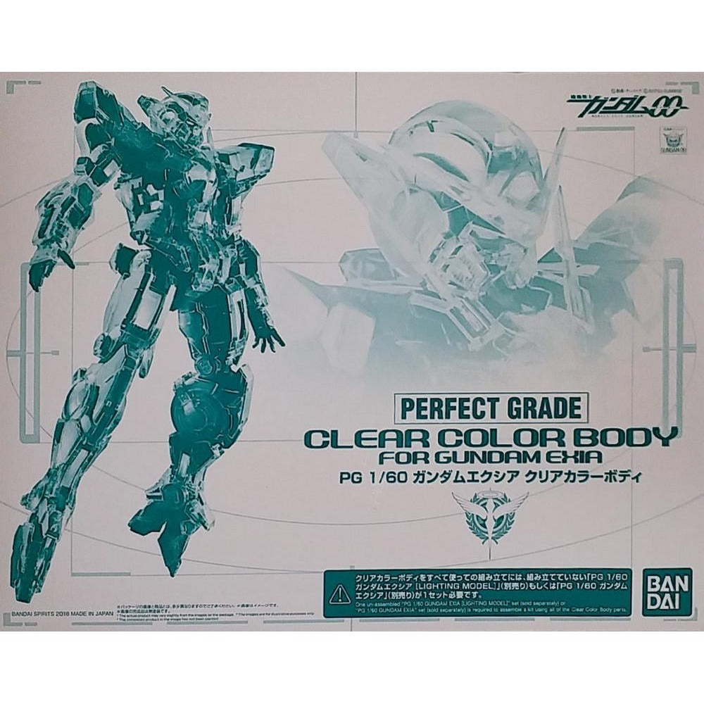 PG 1/60 Gundam EXIA Clear Color Body