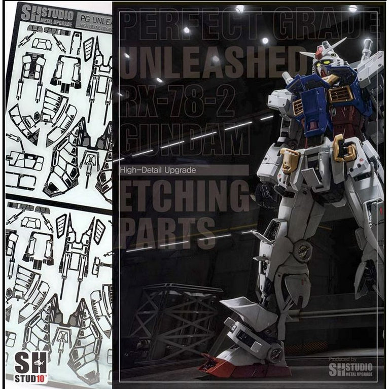 SH STUDIO PGU PG 1/60 RX-78-2 Original Gundam Details Explosive Armor Etched Sheet