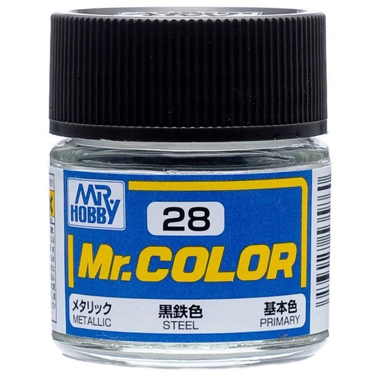 GSI Creos Mr. Color 028 Steel (SEMI GLOSS) 10ml