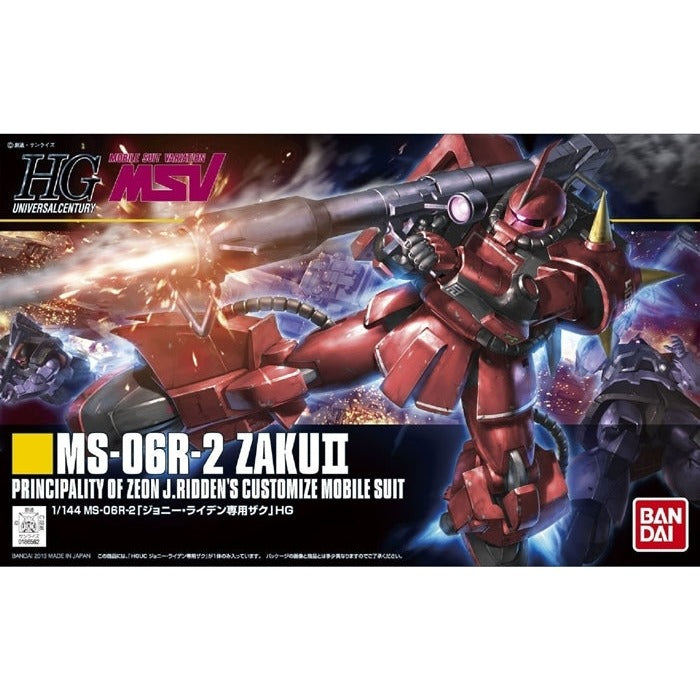 1/144 HGUC 166 MS-06R-2 Johnny Ridden HIgh Mobility Type