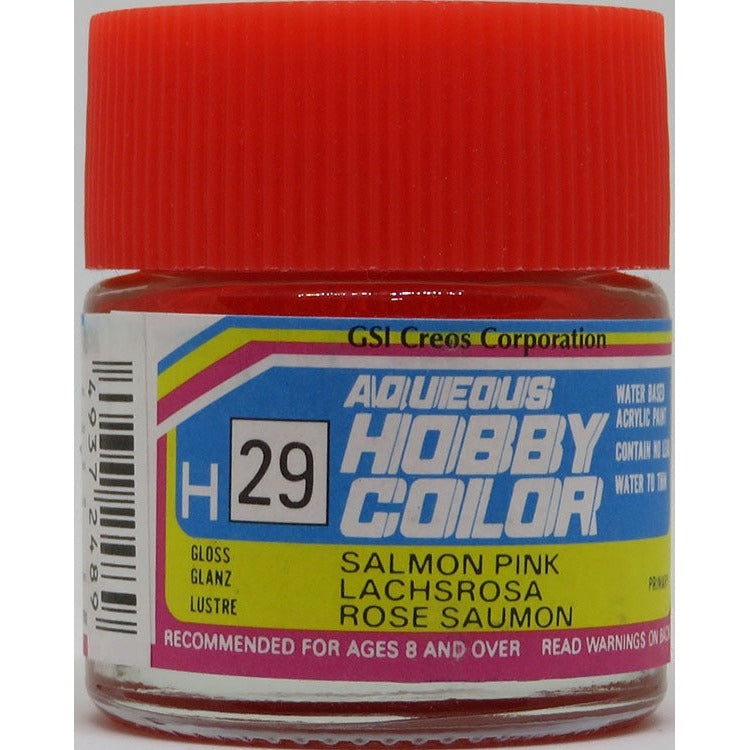 GSI Creos Mr. Hobby Aqueous Color H-029 【GLOSS SALMON PINK】(GUGH029)
