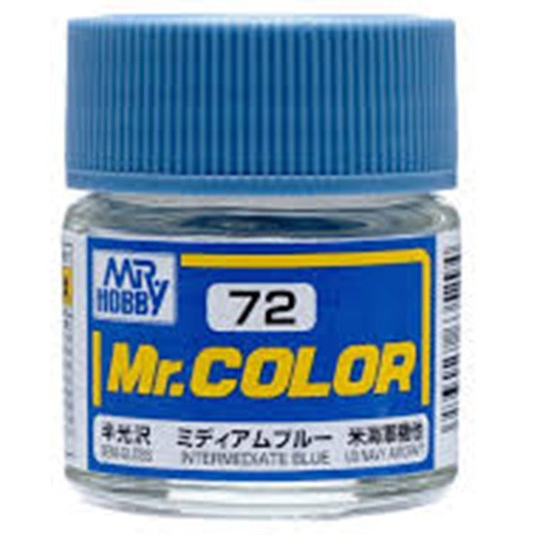 GSI Creos Mr. Color 072 Intermediate Blue (SEMI GLOSS) 10ml