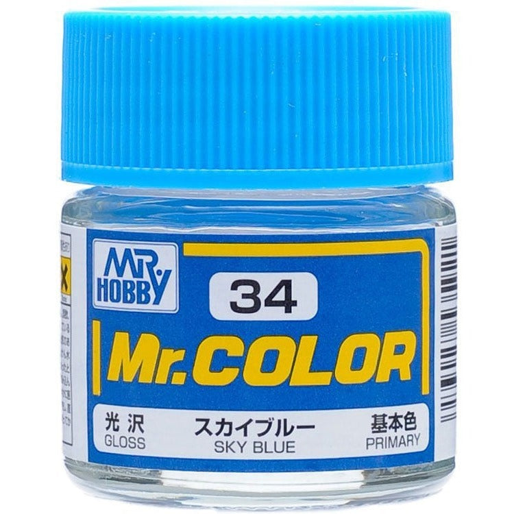 GSI Creos Mr. Color 034 Sky Blue (GLOSS) 10ml