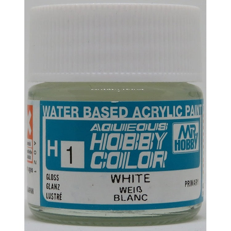 GSI Creos Mr. Hobby Aqueous Color H-001 【GLOSS WHITE】