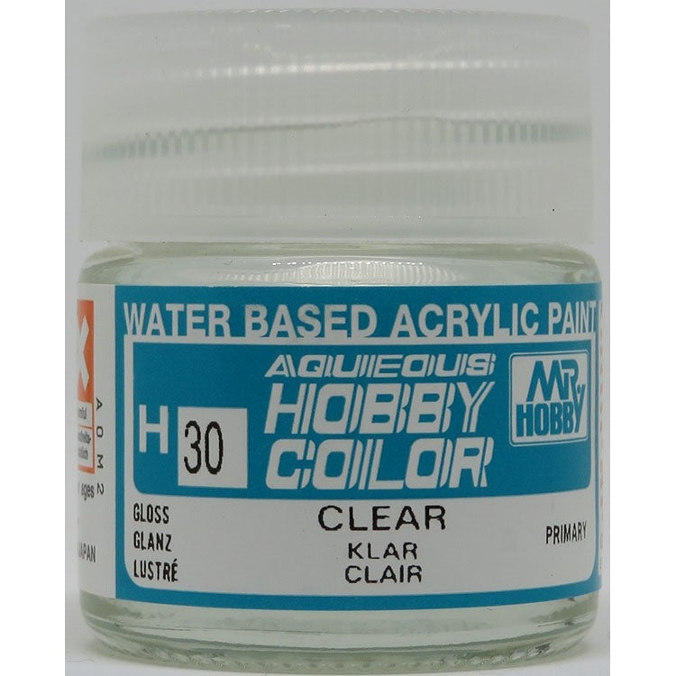 GSI Creos Mr. Hobby Aqueous Color H-030 【GLOSS CLEAR】