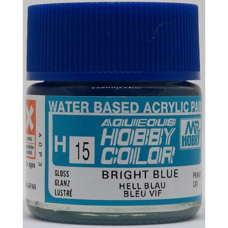 GSI Creos Mr. Hobby Aqueous Color H-015 【GLOSS BRIGHT BLUE】