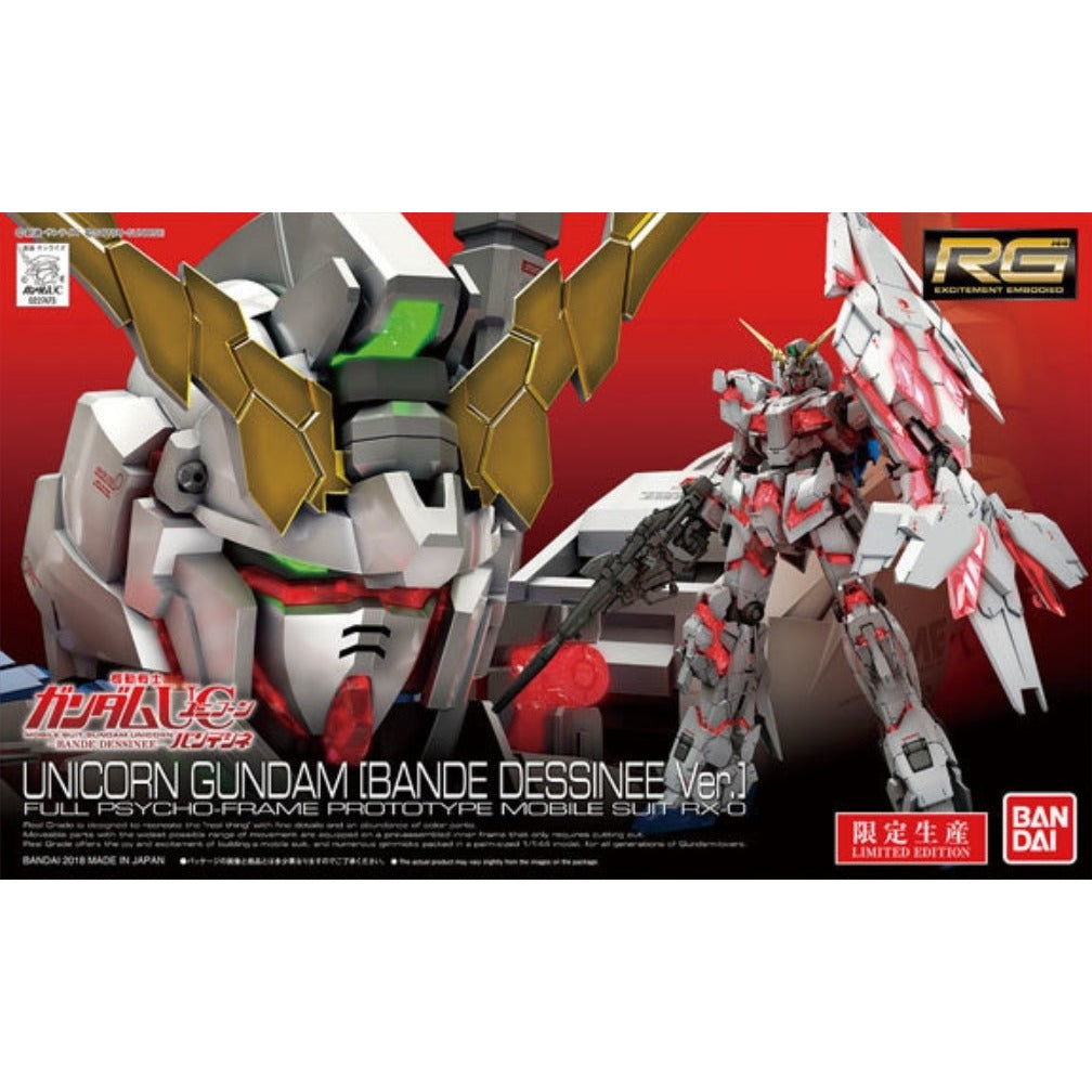 RG 1/144 RX-0 Unicorn Gundam (BANDE DESSINEE Ver.)