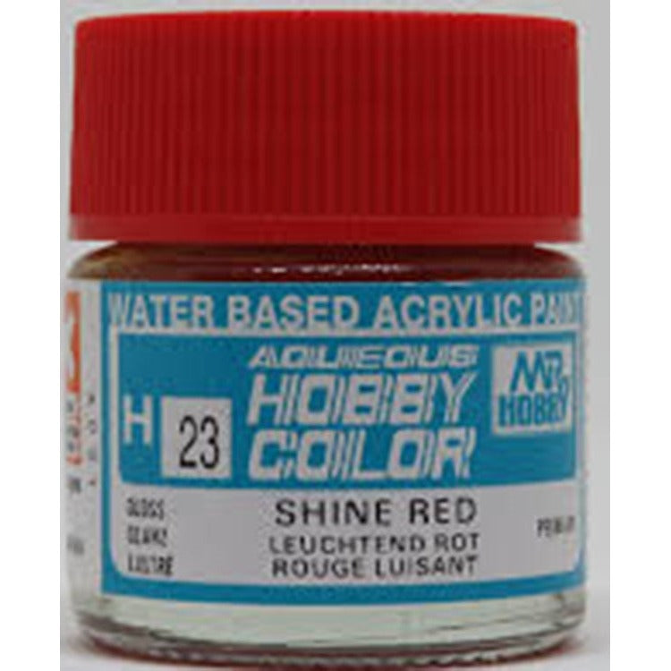 GSI Creos Mr. Hobby Aqueous Color H-023 【GLOSS SHINE RED】