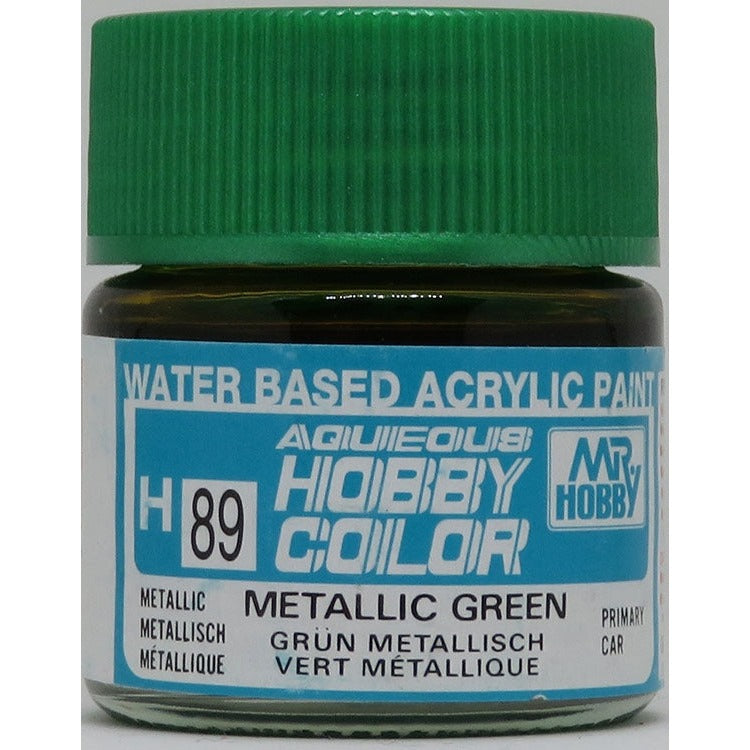 GSI Creos Mr. Hobby Aqueous Color H-089 【METALLIC GREEN】
