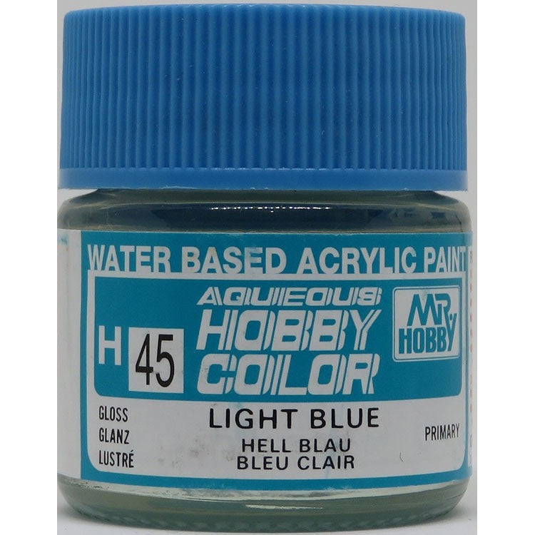 GSI Creos Mr. Hobby Aqueous Color H-045 【GLOSS LIGHT BLUE】