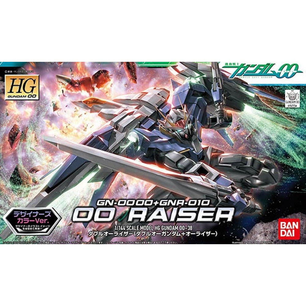 1/144 HG00 038 GN-0000 + GNR-010 Gundam 00-Raiser Set