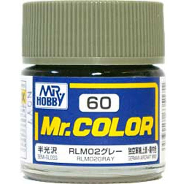 GSI Creos Mr. Color 060 RLM02 Gray (SEMI GLOSS) 10ml
