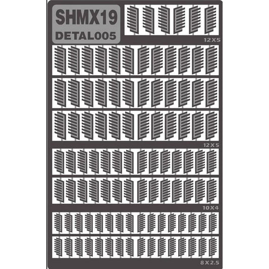 SH STUDIO Gundam Diffuser etched metal upgrade kit