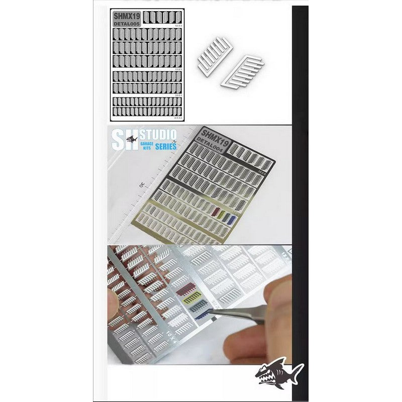 SH STUDIO Gundam Diffuser etched metal upgrade kit