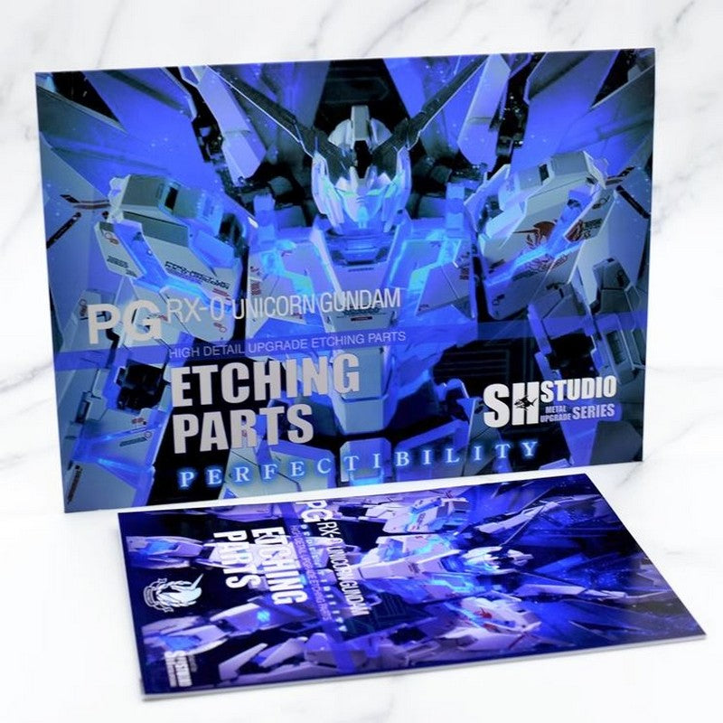 SH STUDIO PG 1/60 RX-0 Unicorn Perfectibility etched metal upgrade kit