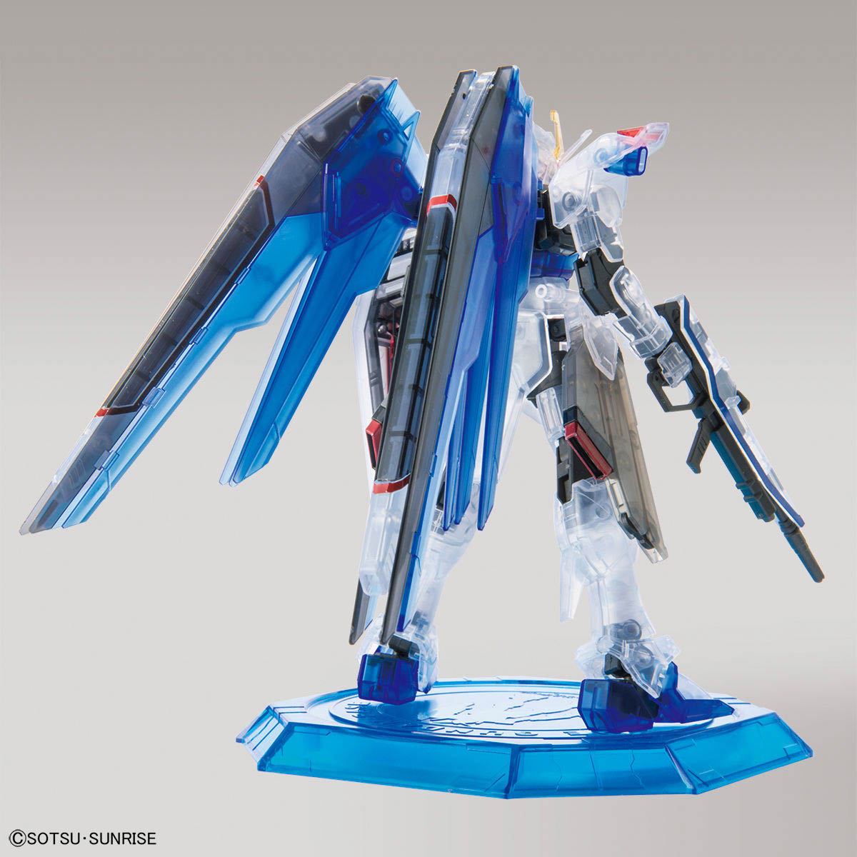 HG 1/144 The Gundam Base Limited Freedom Gundam Clear Color