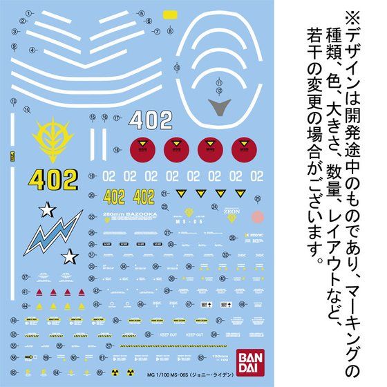 MG 1/100 MS-06S Zaku II for Johnny Ridden