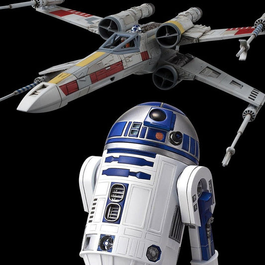 1/72 X-Wing Starfighter & 1/12 R2-D2