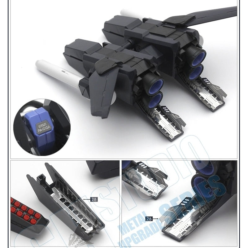 SH STUDIO MG 1/100 F.A. TEST MS FA-010 FAZZ etched metal upgrade kit