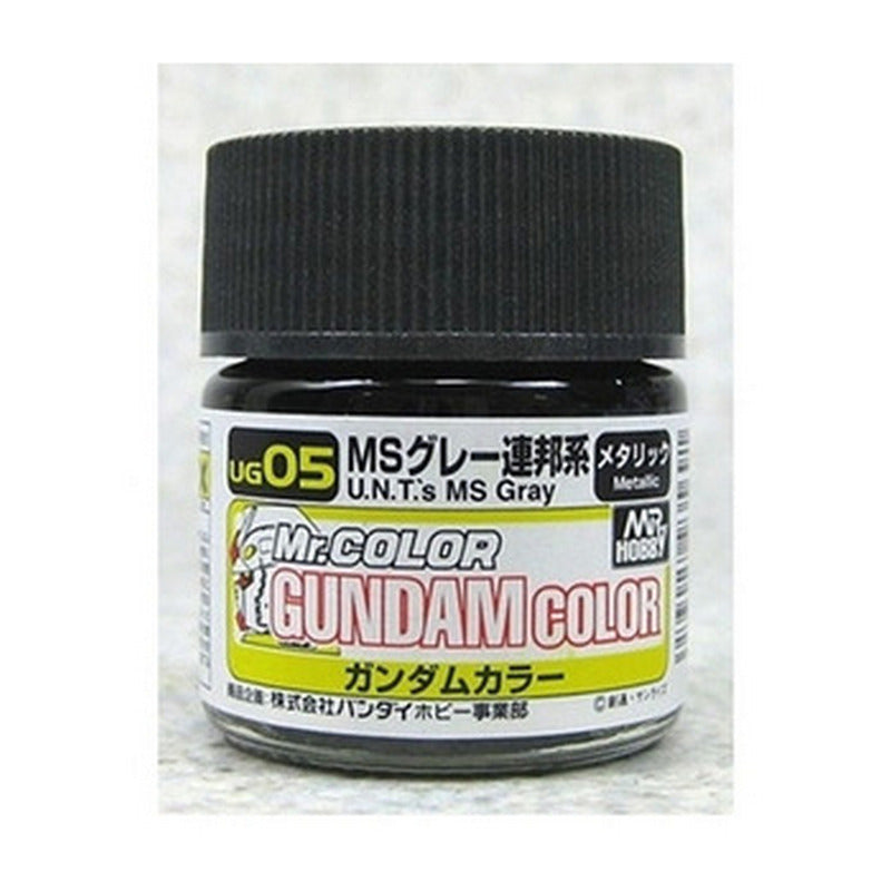GSI Creos Gundam Color Model Paint: 05 U.N.T.s MS Gray 10ml