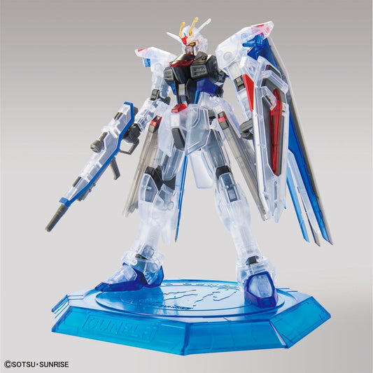 HG 1/144 The Gundam Base Limited Freedom Gundam Clear Color
