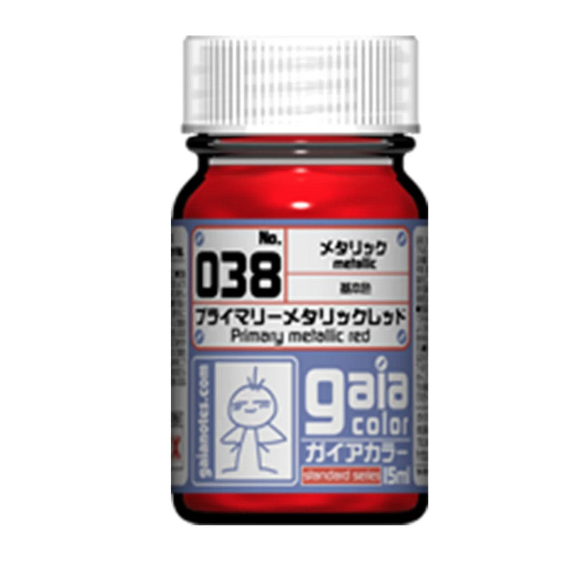 Gaia Color 038 Primary Metallic Red 15ml