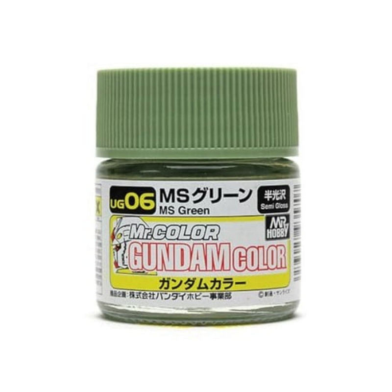 GSI Creos Gundam Color Model Paint: 06 MS Green 10ml