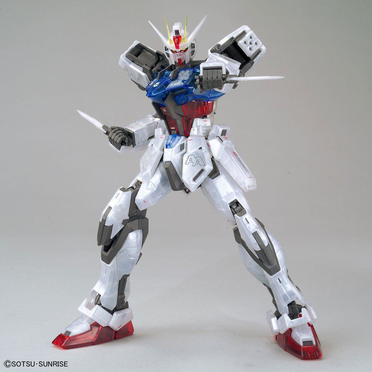 MG 1/100 The Gundam Base Limited Aile Strike Gundam Ver.Rm Clear Color