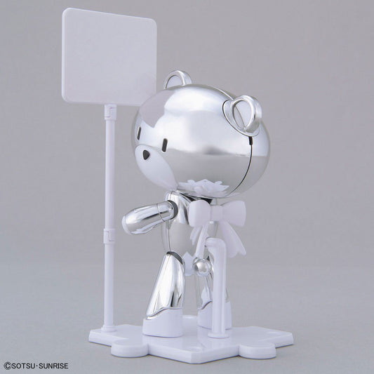 HG 1/144 The Gundam Base Limited Petit'Gguy Silver Sparkle & Placard