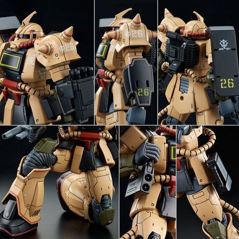 HGUC 1/144 MS-06D Zaku Desert Type