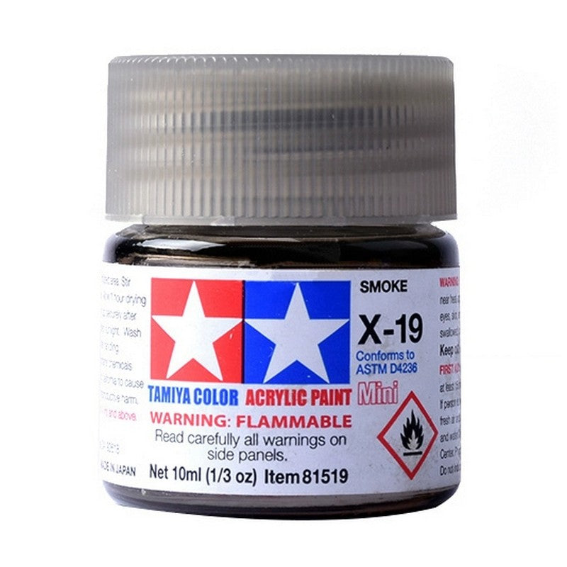 vendita Tamiya colore acrilico lucido 10 ml X-1 BLACK vendita Tamiya colore acrilico lucido 10 ml X-1 BLACK