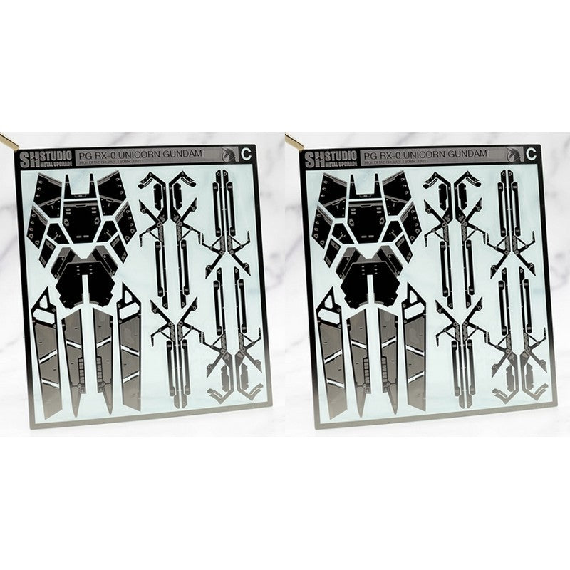 SH STUDIO PG 1/60 RX-0 Unicorn Gundam 03 Phenex etched metal upgrade kit
