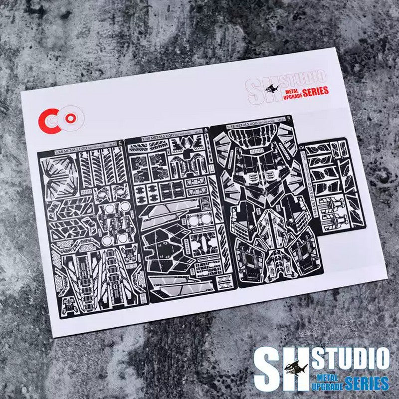 SH STUDIO 1/48 MEGA SIZE Unicorn Gundam etched metal upgrade kit