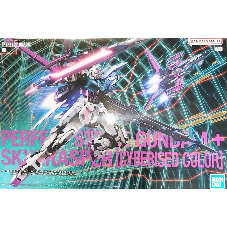 PG 1/60 Perfect Strike Gundam + Skygrasper [Cyberised Color]