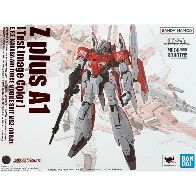 Metal Robot Spirits Ka Signature Zeta Plus A1 Test Color | pBandai