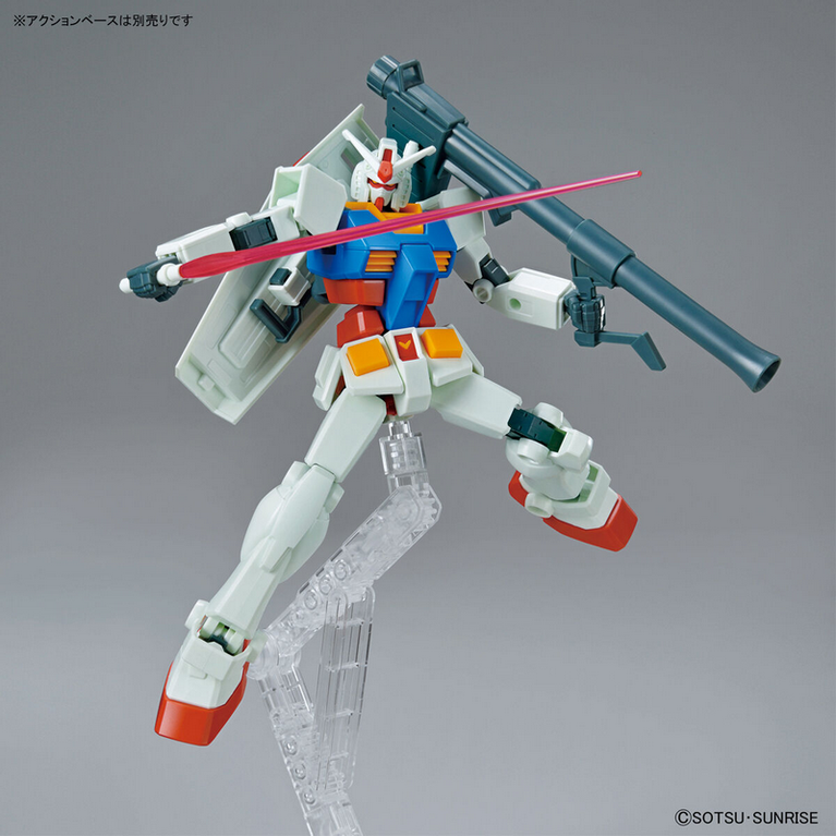 Entry Grade 1/144 009 RX-78-2 Gundam (Full Weapon Set)