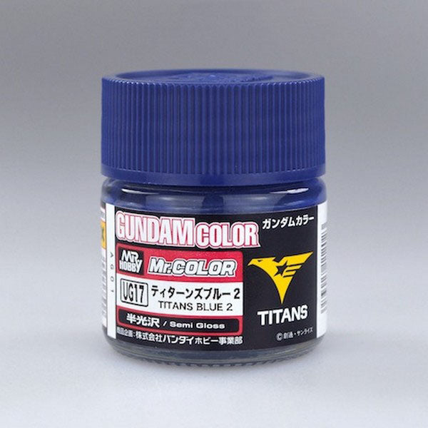 GSI Creos Gundam Color Model Paint: UG17 Titans Blue 2 10ml
