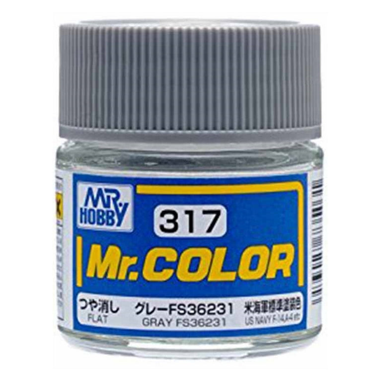 GSI Creos Mr. Color 317 Gray FS36231 (Semi Gloss) 10ml