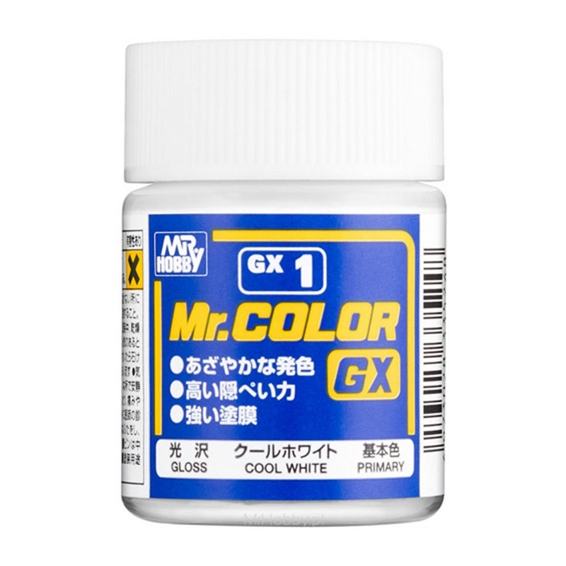GSI Creos Mr. Color GX1 Cool White (GLOSS) 18ml