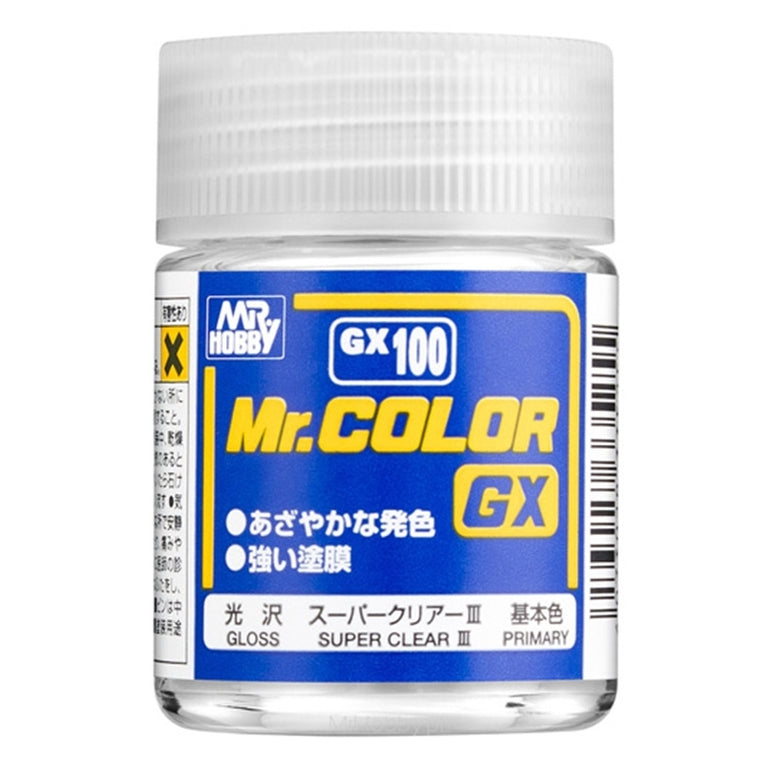 GSI Creos Mr. Color GX100 Super Clear Iii (Clear)  18ml