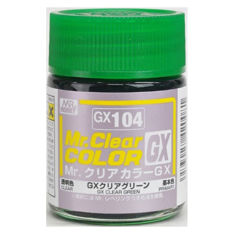 GSI Creos Mr. Color GX104 GX Clear Green (Clear) 18ml