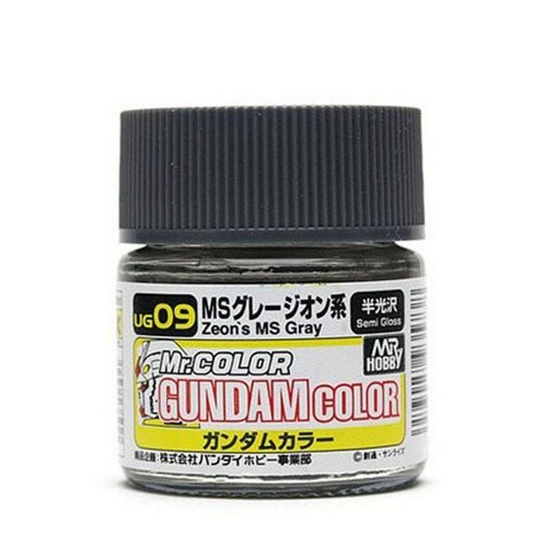 GSI Creos Gundam Color Model Paint: 09 Zeon's MS Gray 10ml