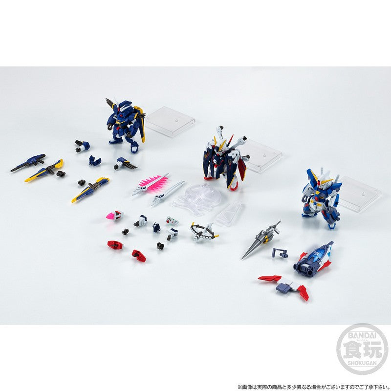 【Feb】FW GUNDAM CONVERGE CORE MOBILE SUIT Crossbone Gundam : The steel Seven B team Set w/o Gum