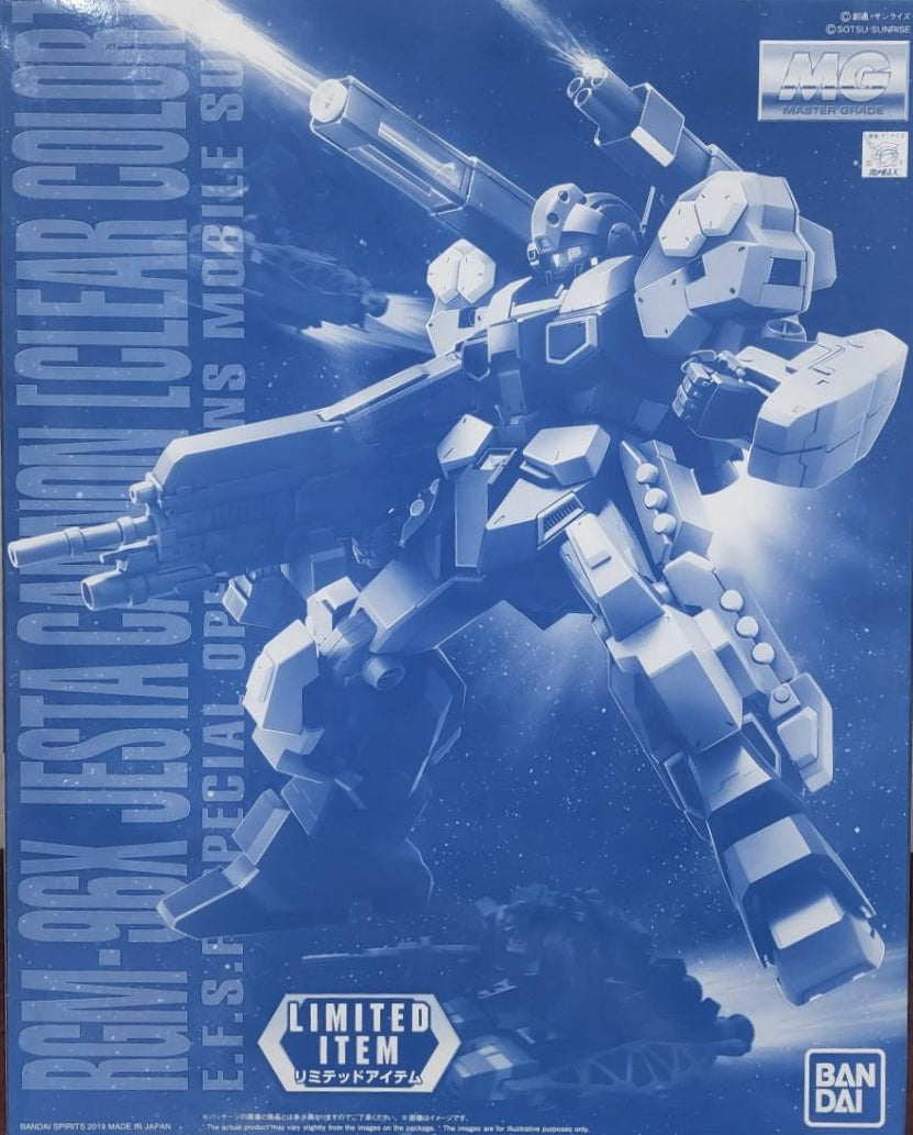 MG 1/100 Gundam Base RGM-96X Jesta Cannon Clear Color | pBandai