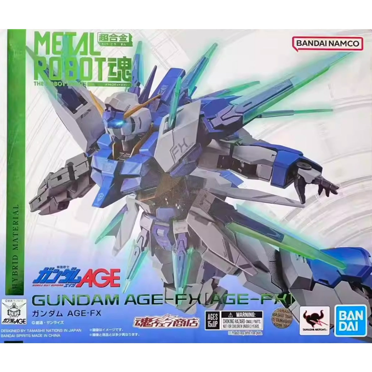 METAL ROBOT Spirits Gundam AGE-FX | Premium Bandai Action Figure