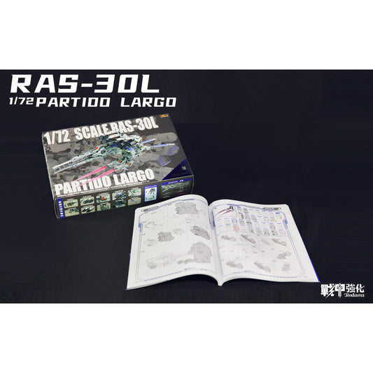 RODAMS 1/72 Partido Largo (RX-78GP03D Gundam Dendrobium) Orange