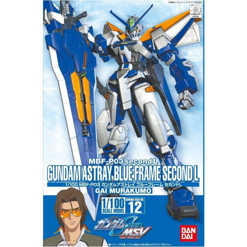 1/100 12 Gundam Astray Blue Frame MBF-P03 2ndL - 4543112267962 
