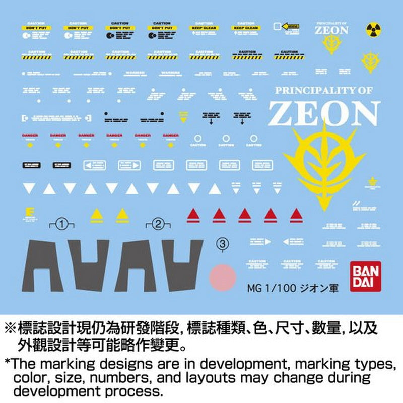 MG 1/100 MS-06R-1A ZAKU II Anavel Gato’s Customize Mobile Suit